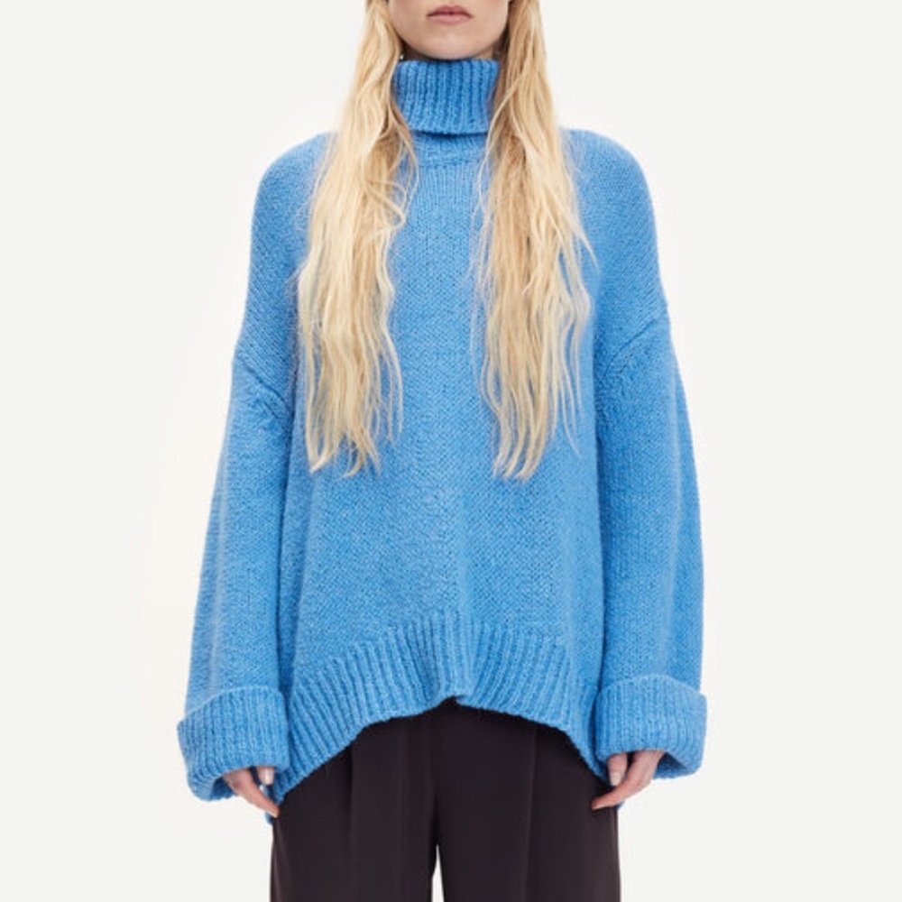 Samsøe & Samsøe Molli Wool and Mohair Turtleneck Sweater